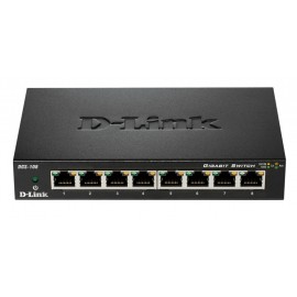 D-Link DGS-108 switch No administrado Negro