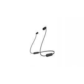 Sony WI-C200 Auriculares Dentro de oído, Banda para cuello Negro
