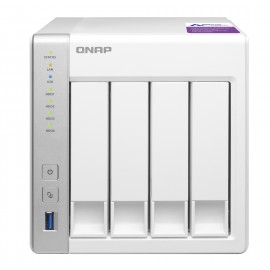 QNAP TS-431P servidor de almacenamiento AL212 Ethernet Tower Blanco NAS