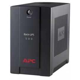 APC Back-UPS sistema de alimentación ininterrumpida (UPS) Línea interactiva 500 VA 300 W 3 salidas AC