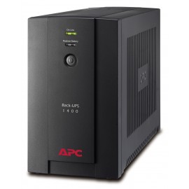 APC Back-UPS sistema de alimentación ininterrumpida (UPS) Línea interactiva 1400 VA 700 W 6 salidas AC