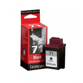 Lexmark No.71 Moderate Use Black Print Cartridge Original