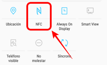 Widget de NFC en Android